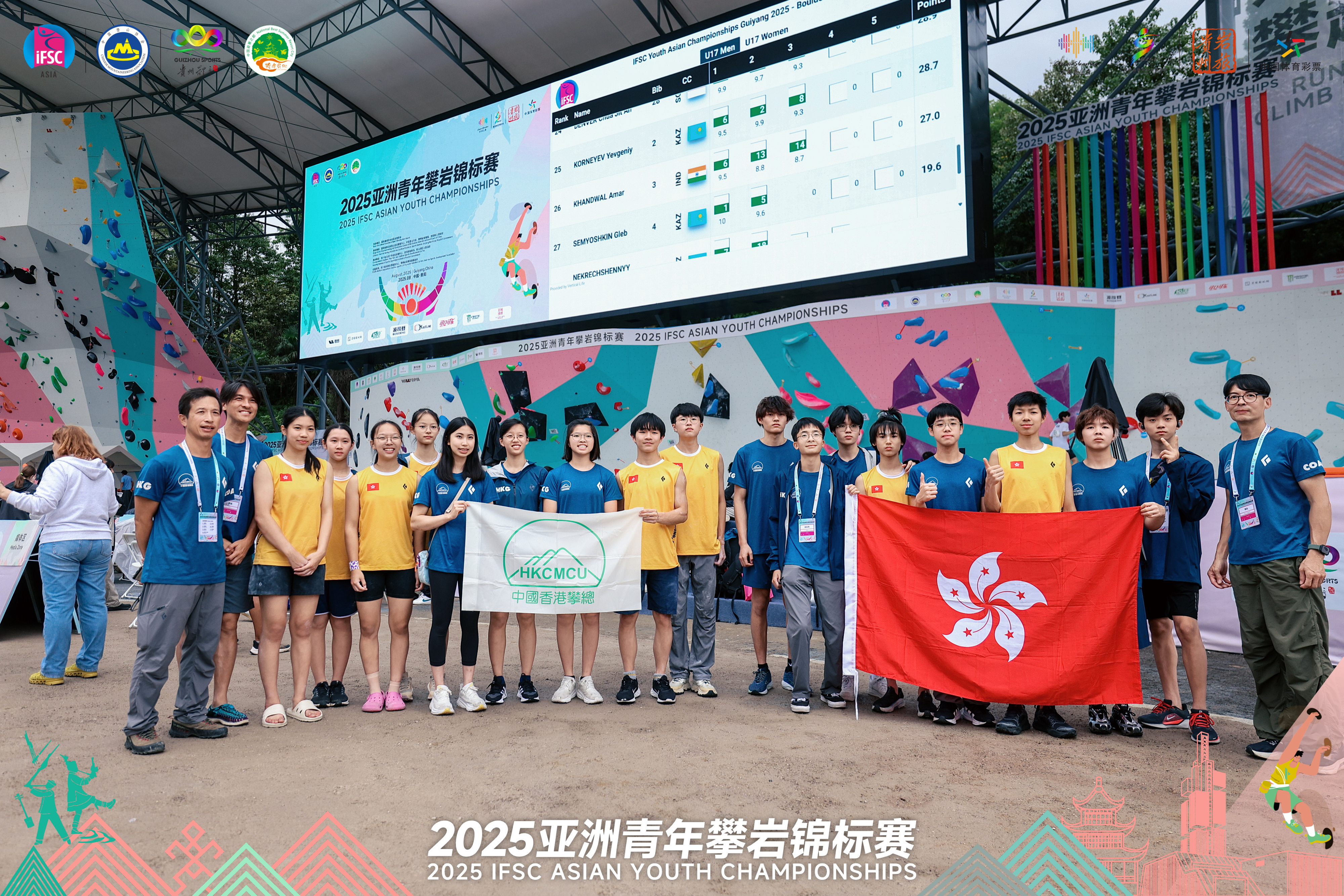IFSC Youth Asian Championships Guiyang 2025 - 圓滿結束