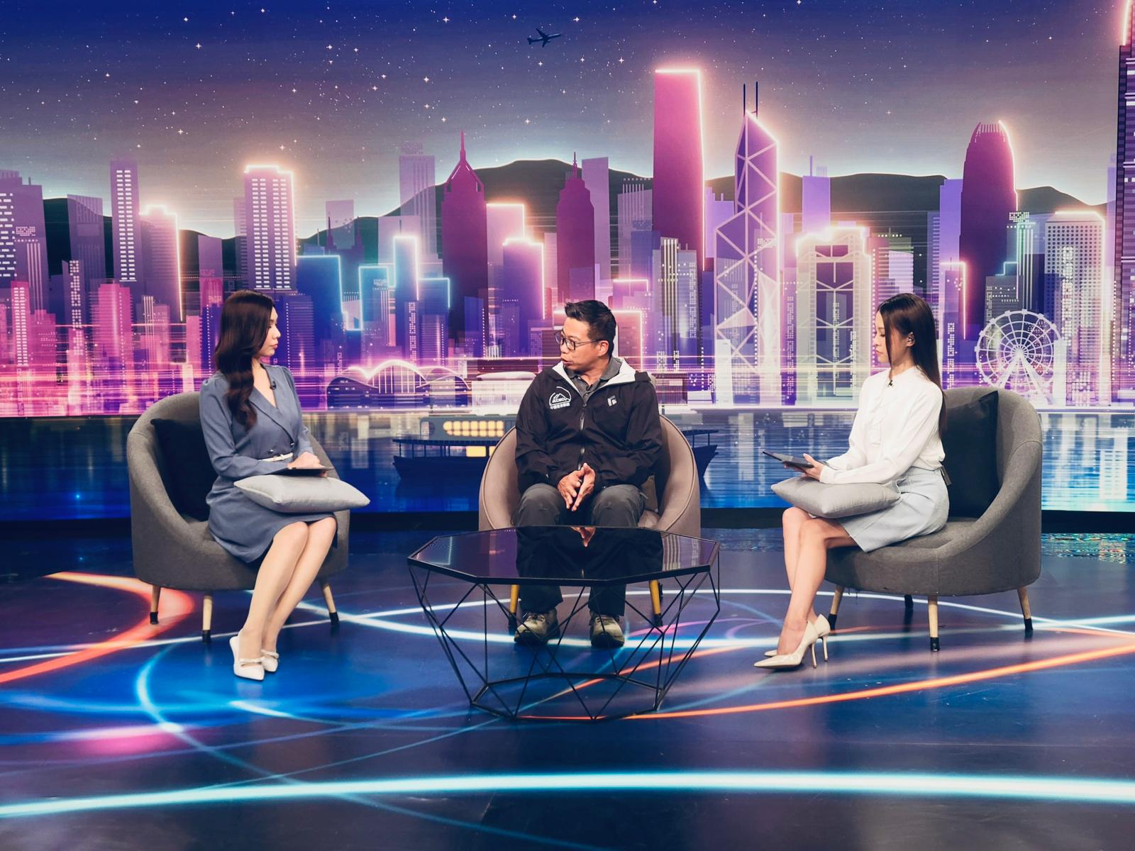 會長吳銨洋出席港台節目《凝聚香港》分享行山安全